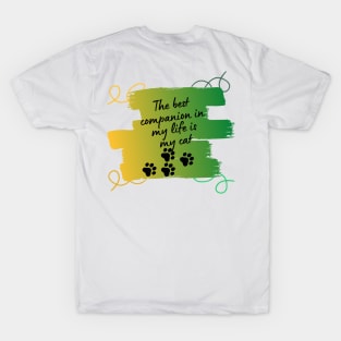 THE CAT, FAITHFUL COMPANION T-Shirt